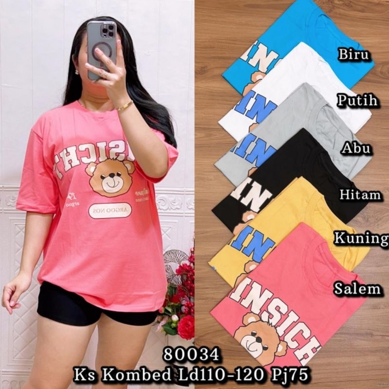 Kaos Atasan Wanita sk street bear tls 80034