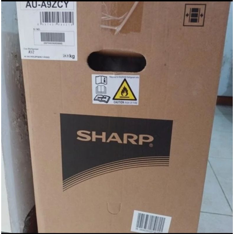 Outdoor AC Sharp 1 PK AU-A9ZCY AU-A9ZEY Tanpa Indoor