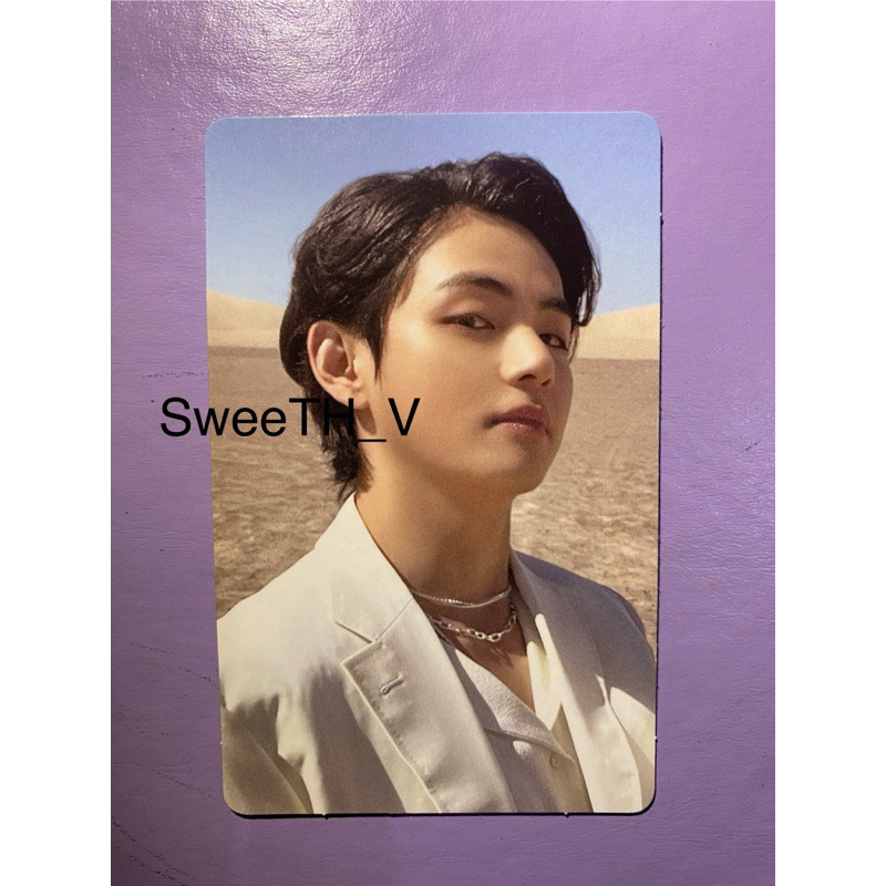 POB TAEHYUNG ALBUM PROOF - V BTS KIM TAEHYUNG PHOTOCARD Pc official