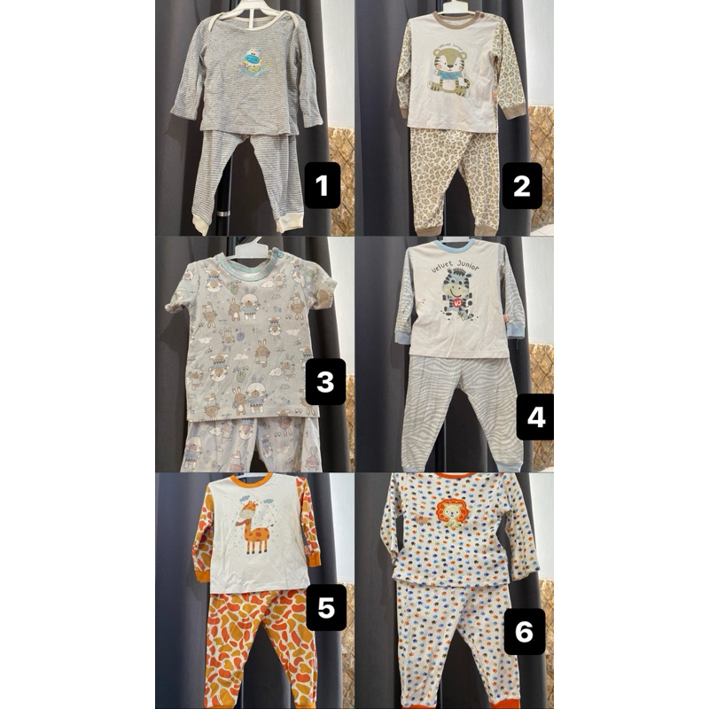 Preloved piyama anak laki laki | preloved piyama Carterss | preloved piyama Velvett | Piyama anak mu