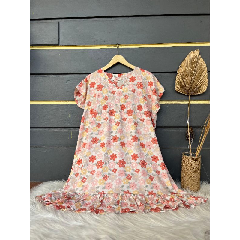 HalloDaul- Daster Ramona Mini Dress // Dress wanita // Daster Cantik // Daster Mini // Daster Motif