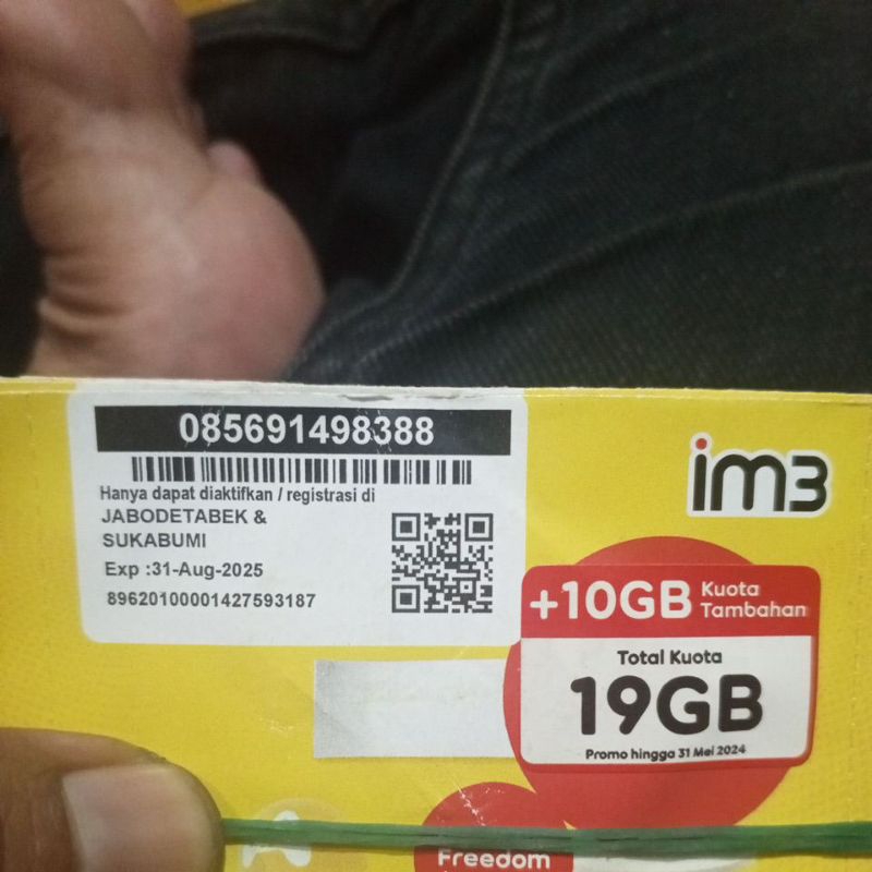 PERDANA INDOSAT KUOTA FULL 25 GB Bisa whats app dan apk lain nya
