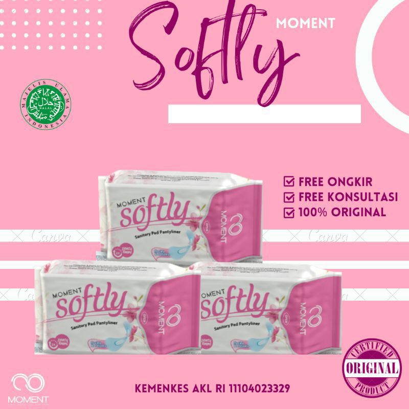 MOMENT SOFTLY PANTYLINER EXP 2027