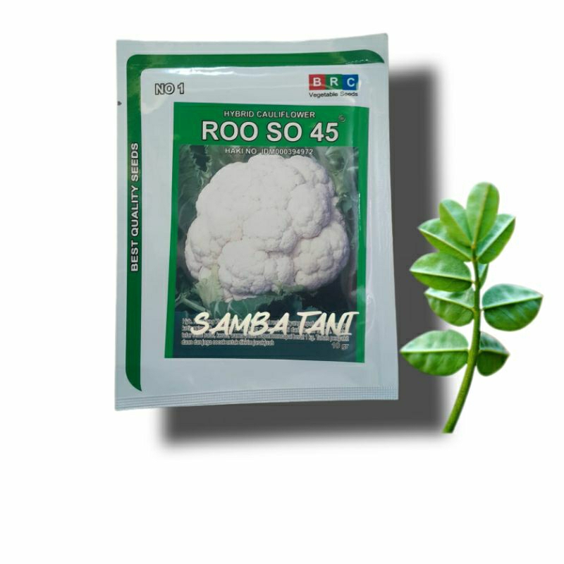 Benih kembang kol ROO SO 45 | roso 45  isi 10 gram