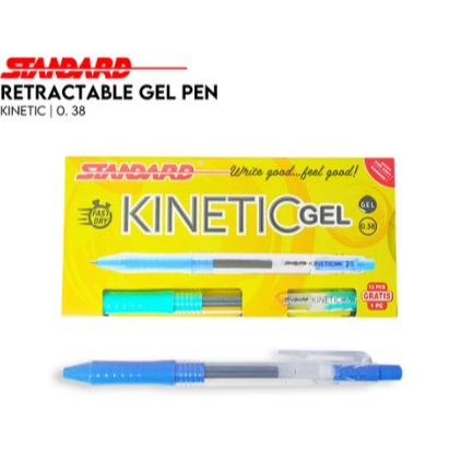 

BONANZA Standard Pulpen Bolpen Ball Point Gel Kinetic 38mm Super Smooth
