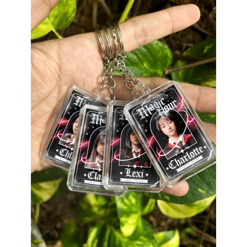 [FREE STIKER] Gantungan Kunci Akrilik JKT48 Tema Magic Hour (Zee, Adel, Freya, Christy, Marsha, dll)