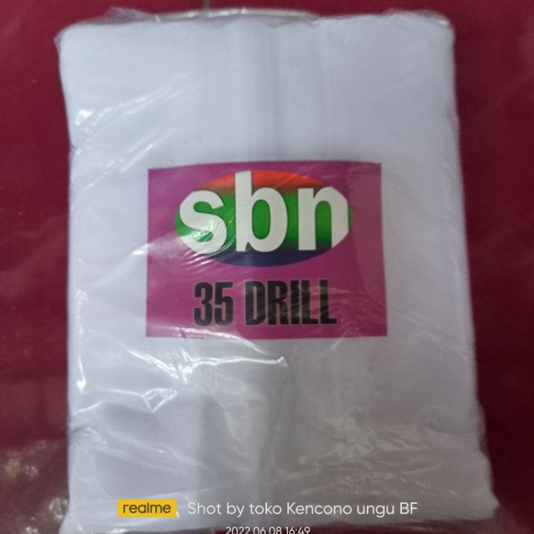 KODE O97G krodong kosan kain dril tebal merk sbn 35x35 38x38 45x45 5x5