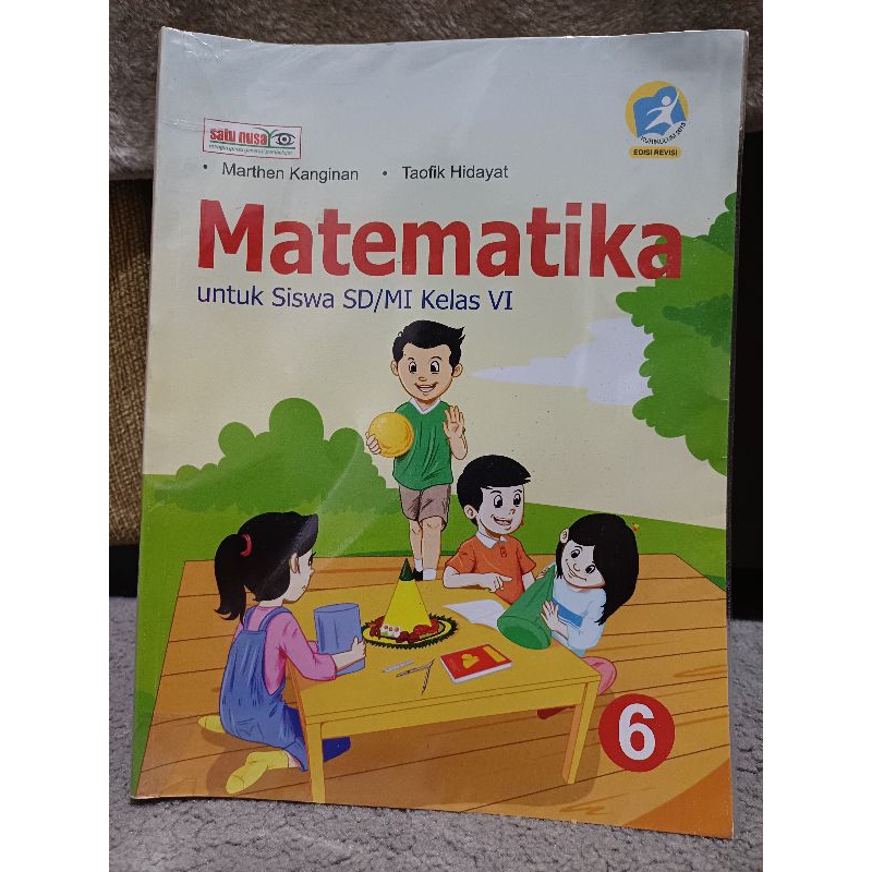 

MATEMATIKA KELAS 6 SD SATU NUSA BEKAS MULUS SEMUA SEPERTI BARU