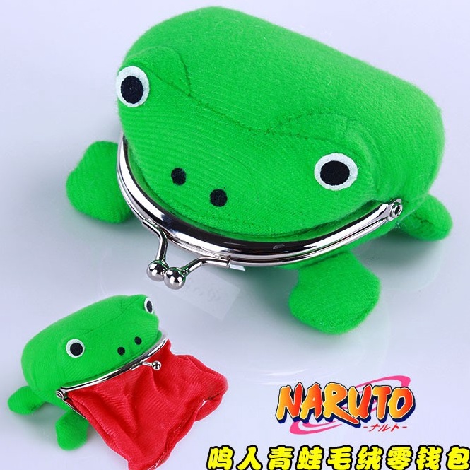 KODE M65S DOKO dompet kodok naruto katak frog dompet koin wallet purse coin anime