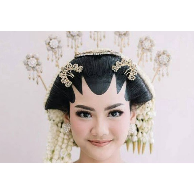 KODE B88E 1 PAKET SANGGUL PENGANTIN JAWA  sanggul jawa  subal solo