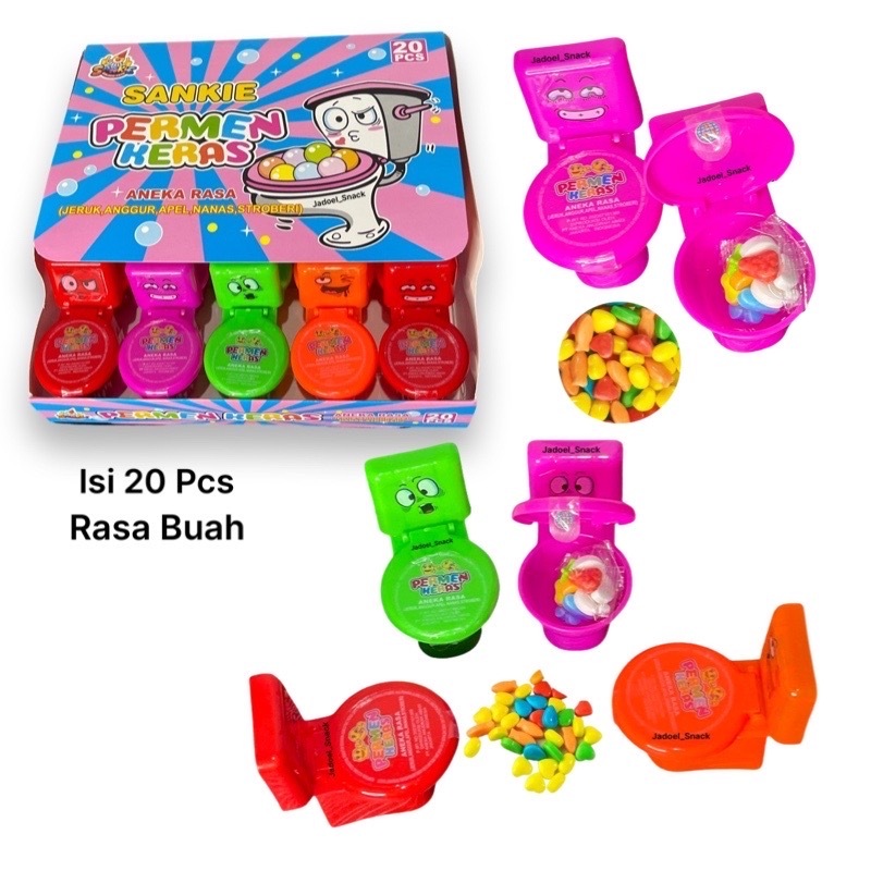 

GROSIR - Permen Closet 20 X 10 Gr Rasa Buah by Jadoel_Snack