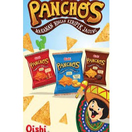 

KILAT Oishi Panchos Keju sapi pangang jagung pedas cabe pedas Nacho 145gr Makanan Ringan Jajan piknik hampers parcel lebaran idul Fitri