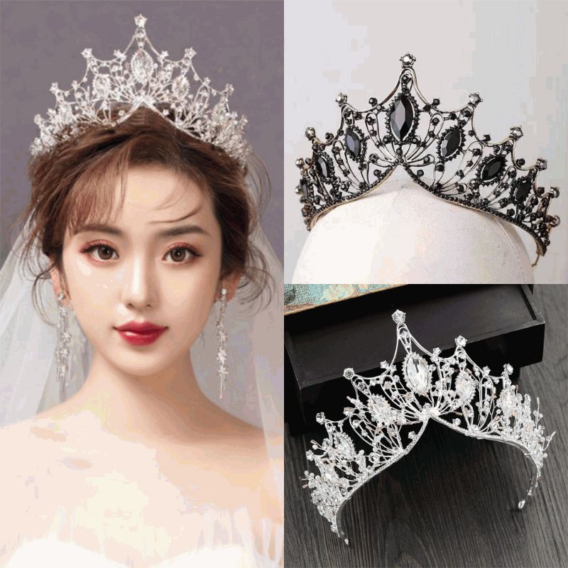 Mahkota Wisuda dan Mahkota Pengantin Hijab Non Hijab Style / Mahkota Ulangtahun Karnaval Fest