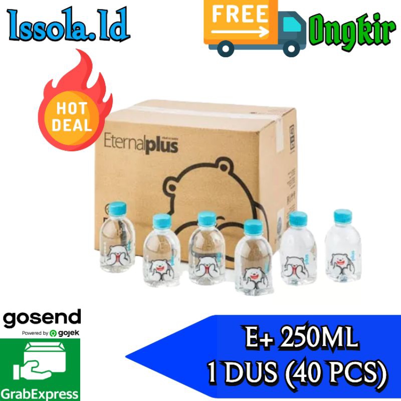 

E+ 250ML - AIR MINERAL KEMASAN BOTOL 250ML × 40 PCS