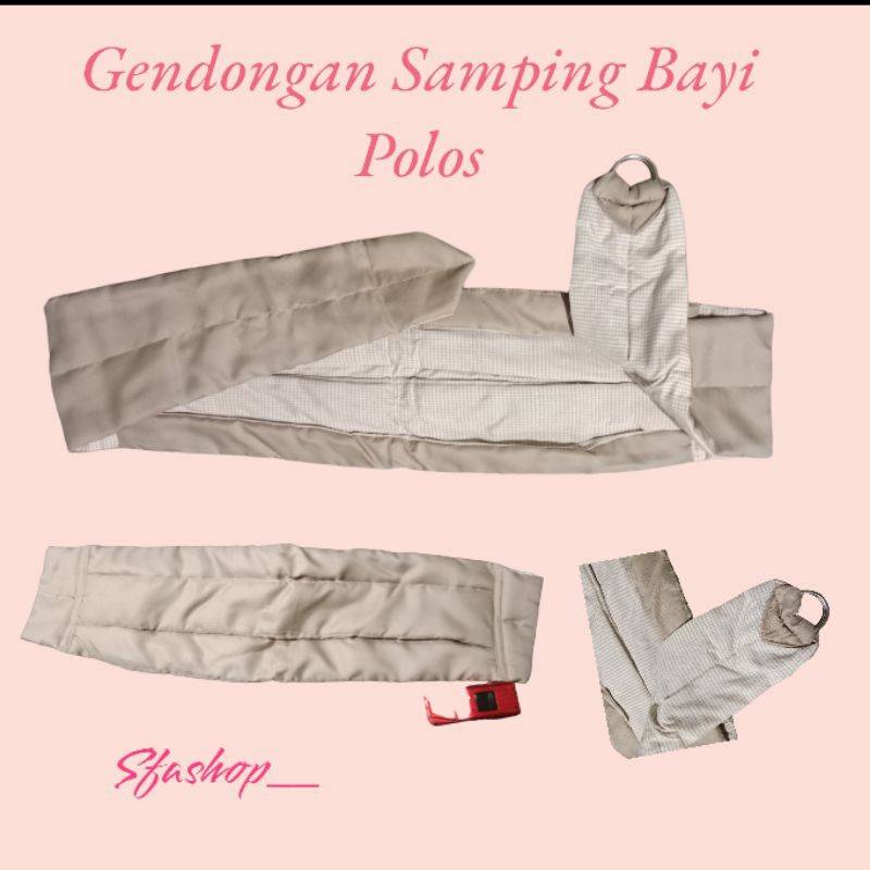 gendongan samping polos | gendongan samping bayi | gendongan bayi