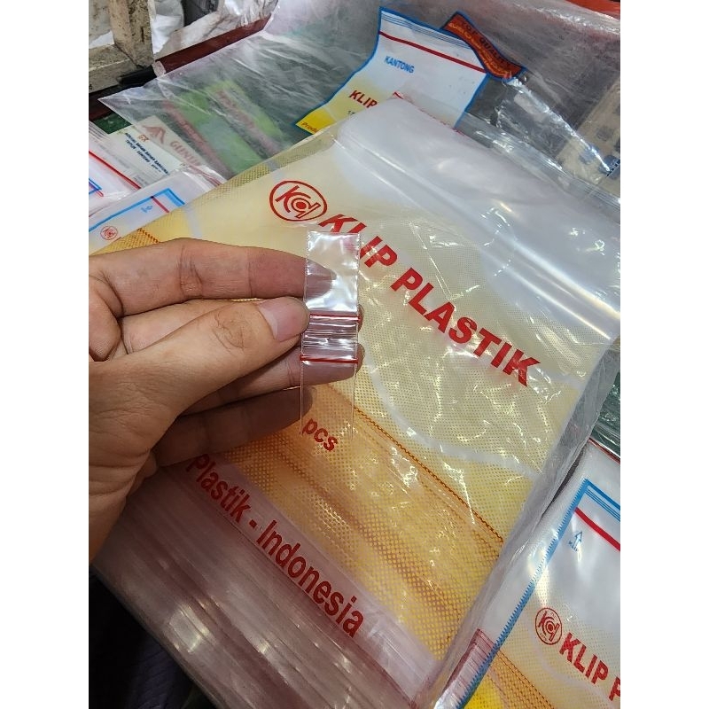 plastik klip/klip obat/klip kecil/klip mini