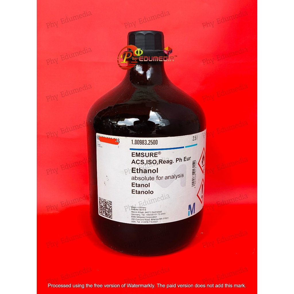 Ethanol / Etanol / Alkohol Pro Analysis MERCK 100ml