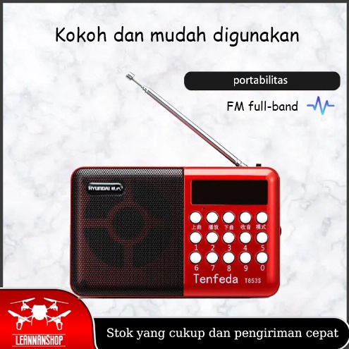Radio FM Portable Bisa di Charge m I2J7