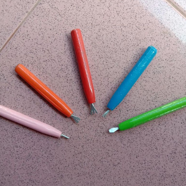 

alat kerik alat gores ukir mewarnai isi 5 i L2I3