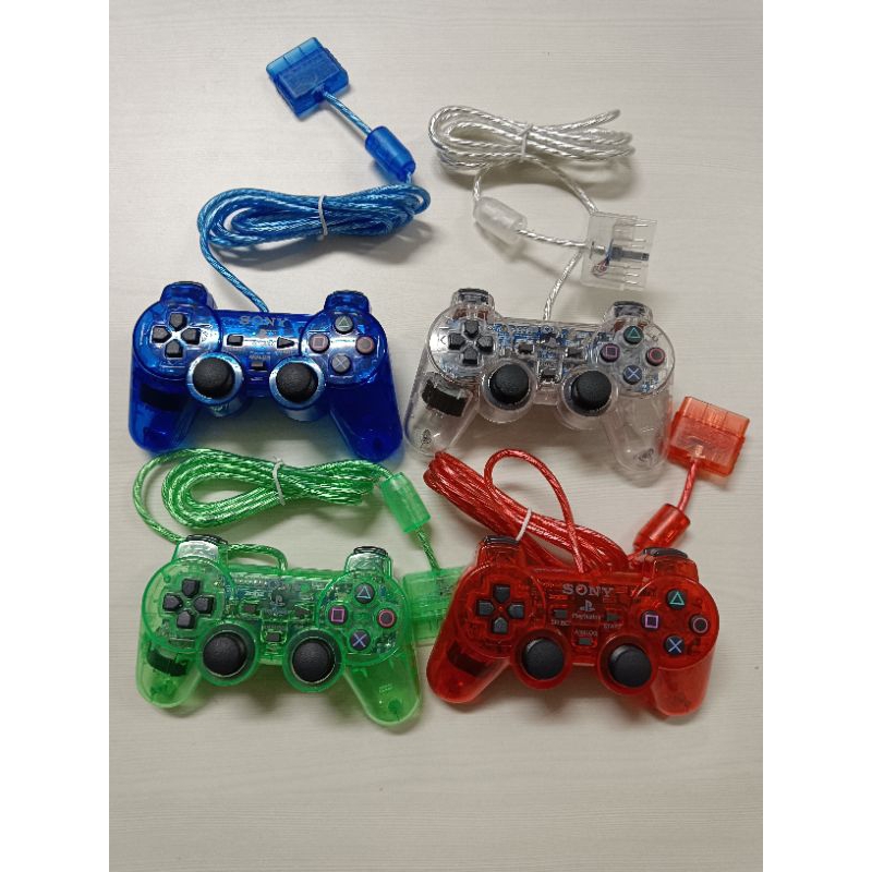 STIK PS2 TRANSPARAN LAMPU KABEL ORIGINAL SERAT - BEST QUALITY