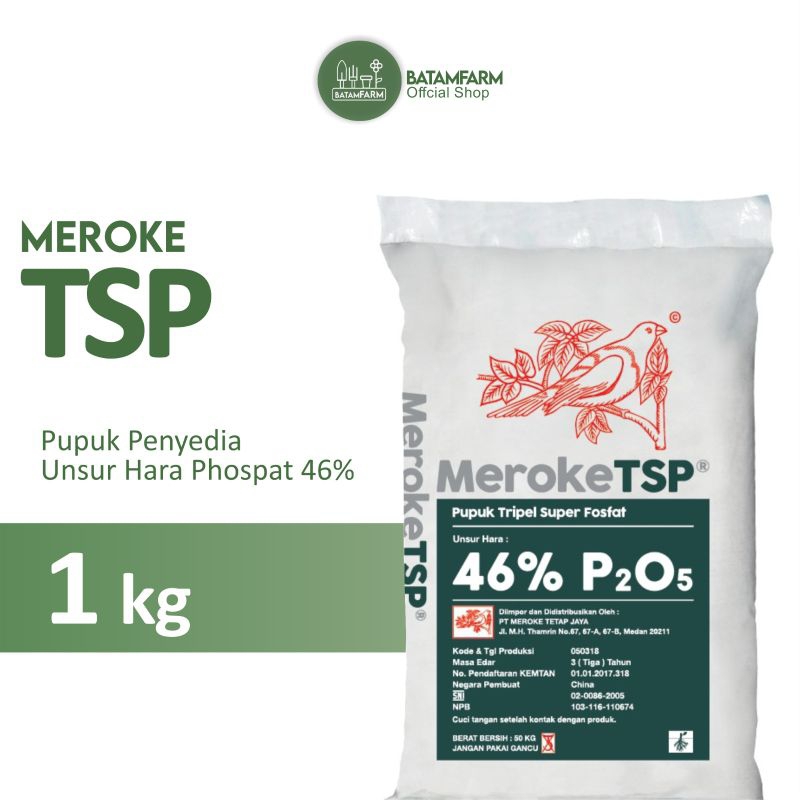 Pupuk Meroke TSP 46% 1kg