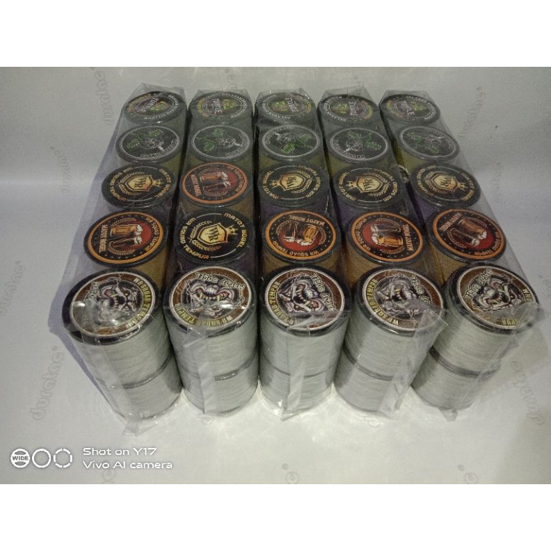 KODE S52F GELASAN MATOT PUTIH BOGEL SIZE 22 PANJANG 1YARD HARGA PERSLOP