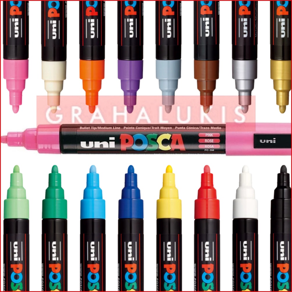 

Uni Posca Paint Marker PC5M Medium Point x C5D2