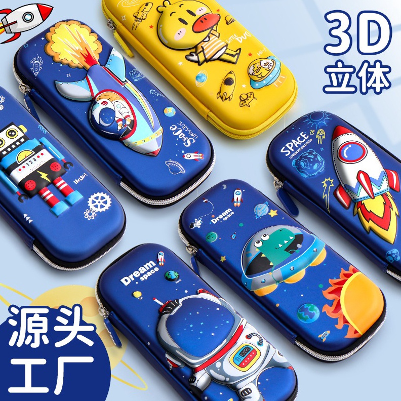 

WWH14B Tempat Pensil EVA Pen Pulpen Sekolah DELUXE School Pencil Bag Box MKT c O7U4