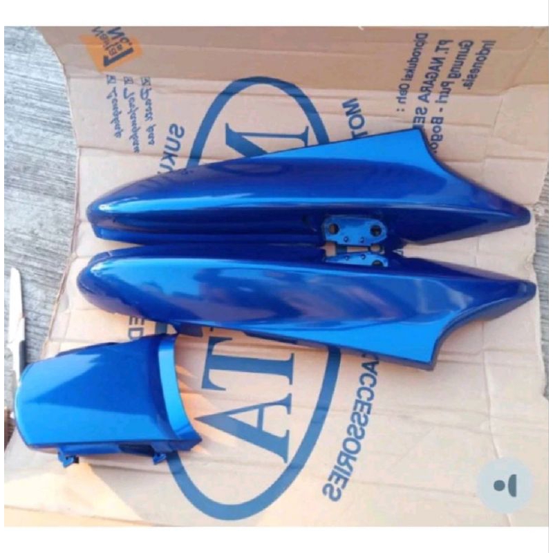 BODI BODY SAMPING MEGAPRO LAMA MEGAPRO  HIU BIRU