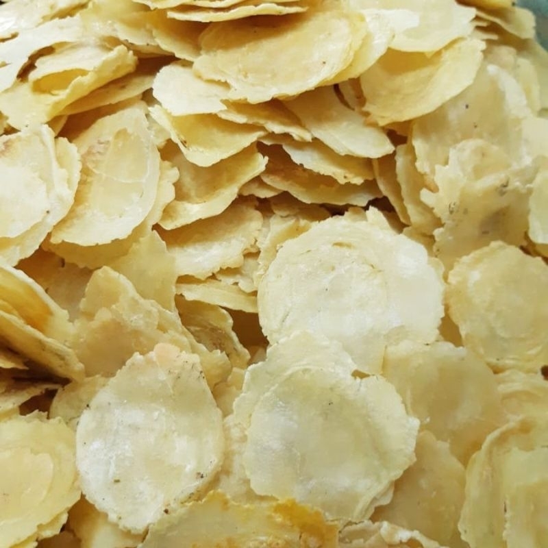 

Emping Melinjo BENGGOL MENTAH ukuran 3biji melinjo kemasan 500gr