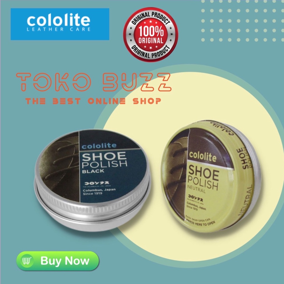 KODE Q92J COLOLITE SHOE POLISH Semir Sepatu Kulit Pria Wanita Perawatan Sepatu Premium Shoe Leather 