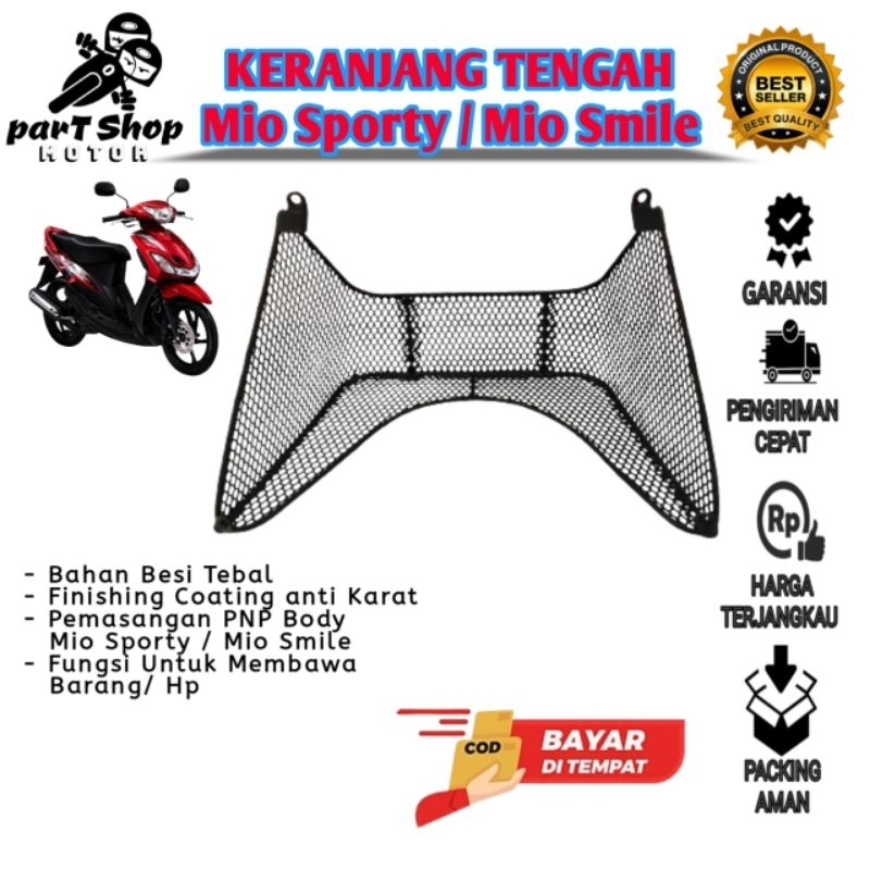 Keranjang Tengah Mio Sporty Mio Smile / Dasboar Mio Lama /Kantong Keranjang Mio Sporty / Mio Sporty 