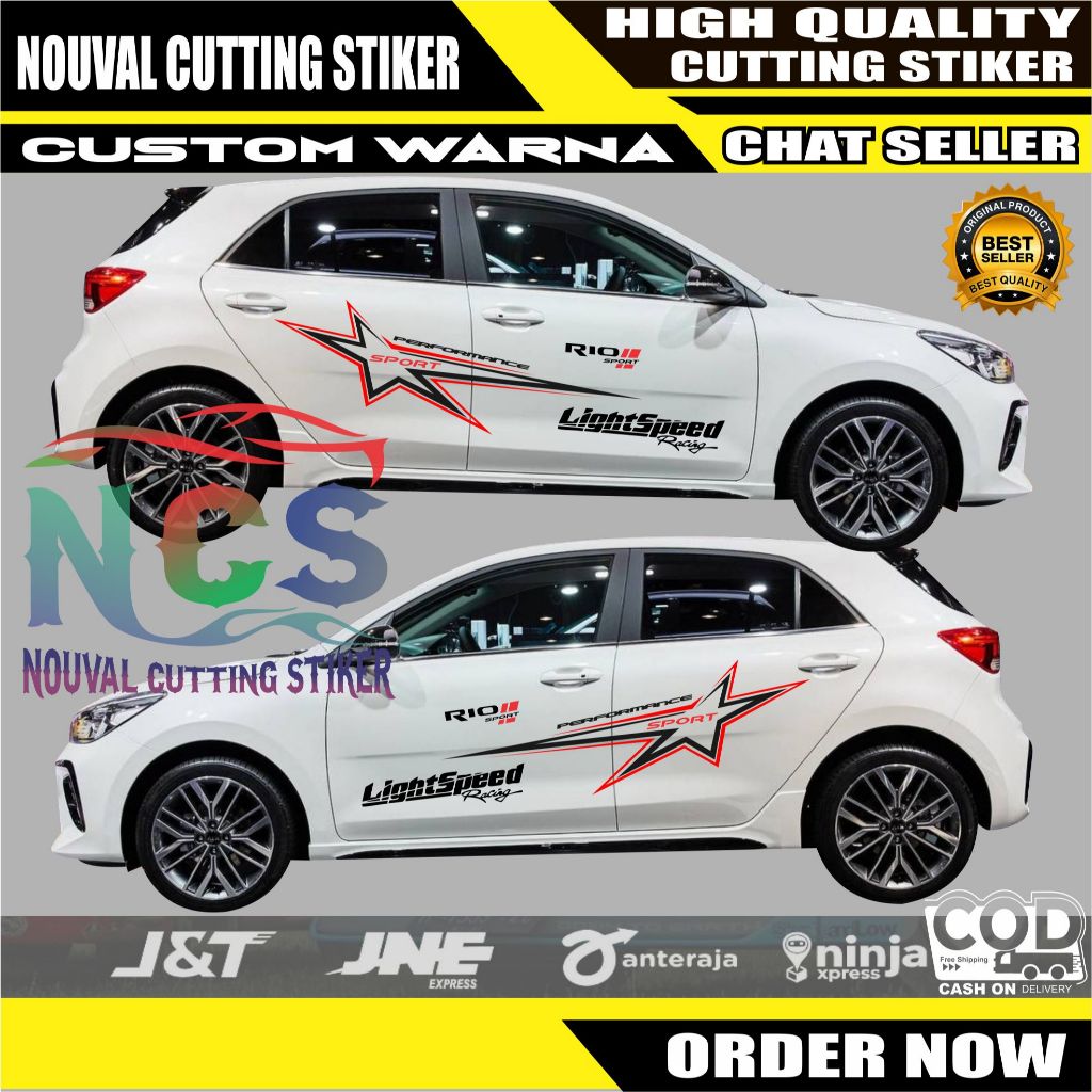 Terbaru Cutting Sticker Rio Stiker Promo Kia Rio