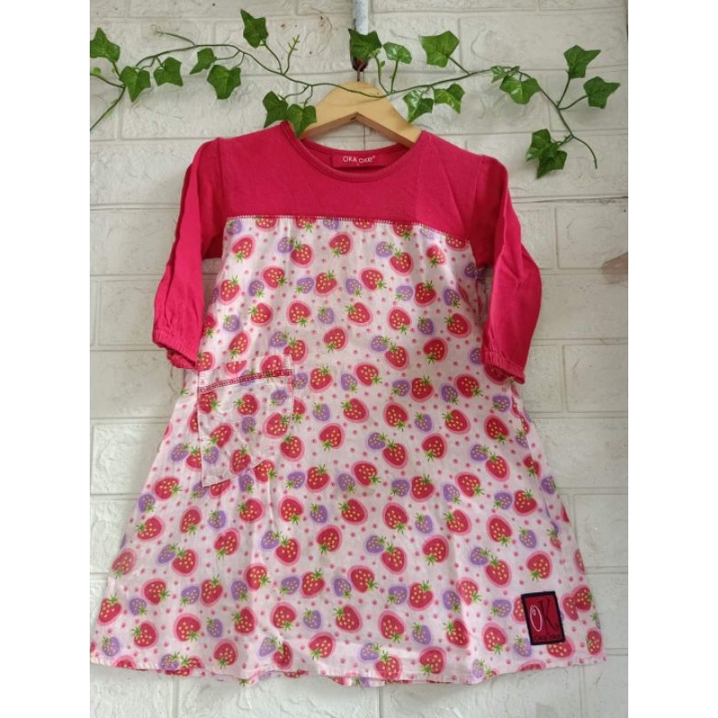 Gamis Anak Brand Oka Oke Usia 6-1tahun