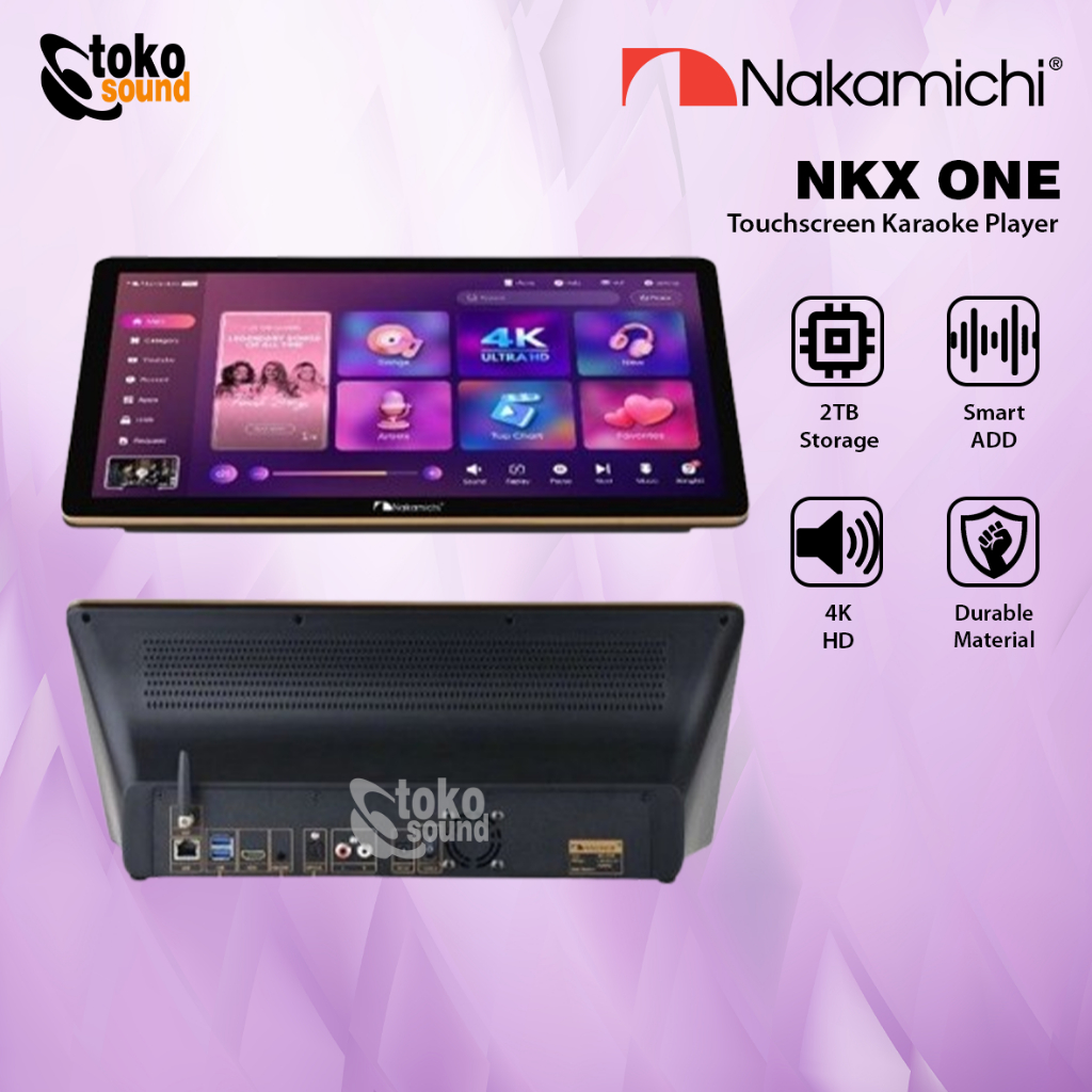 Nakamichi NKX ONE Player Nakamichi with Touchscreen 2in1