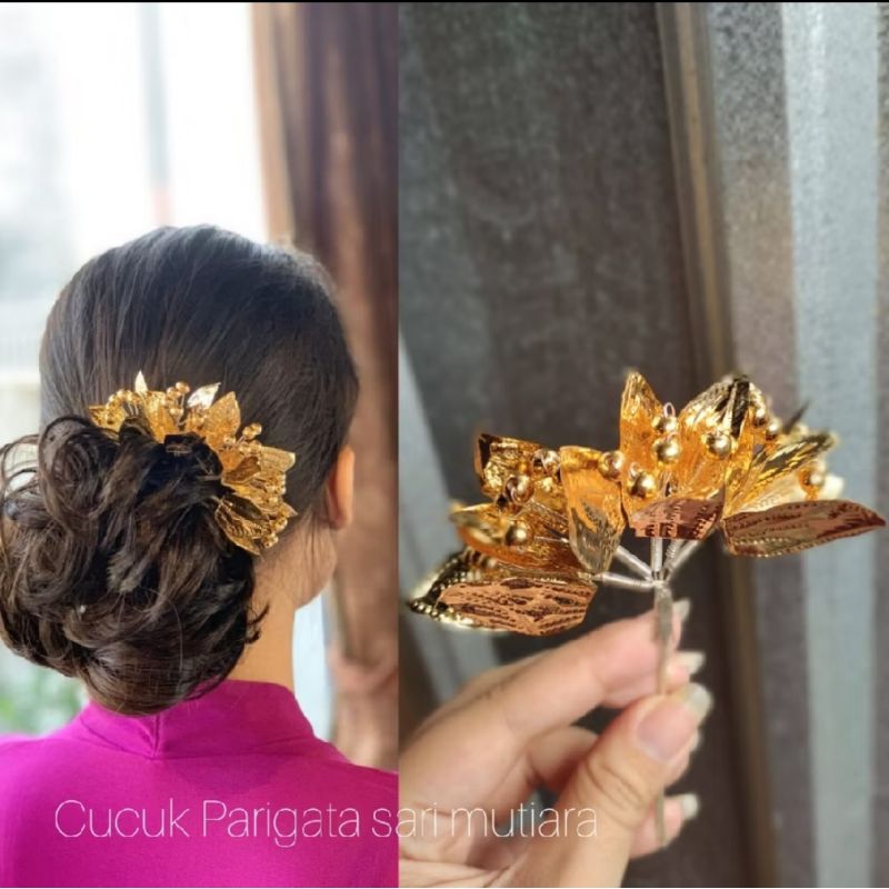 cucuk bunga emas/tusuk konde/semanggi emas/semanggi bali