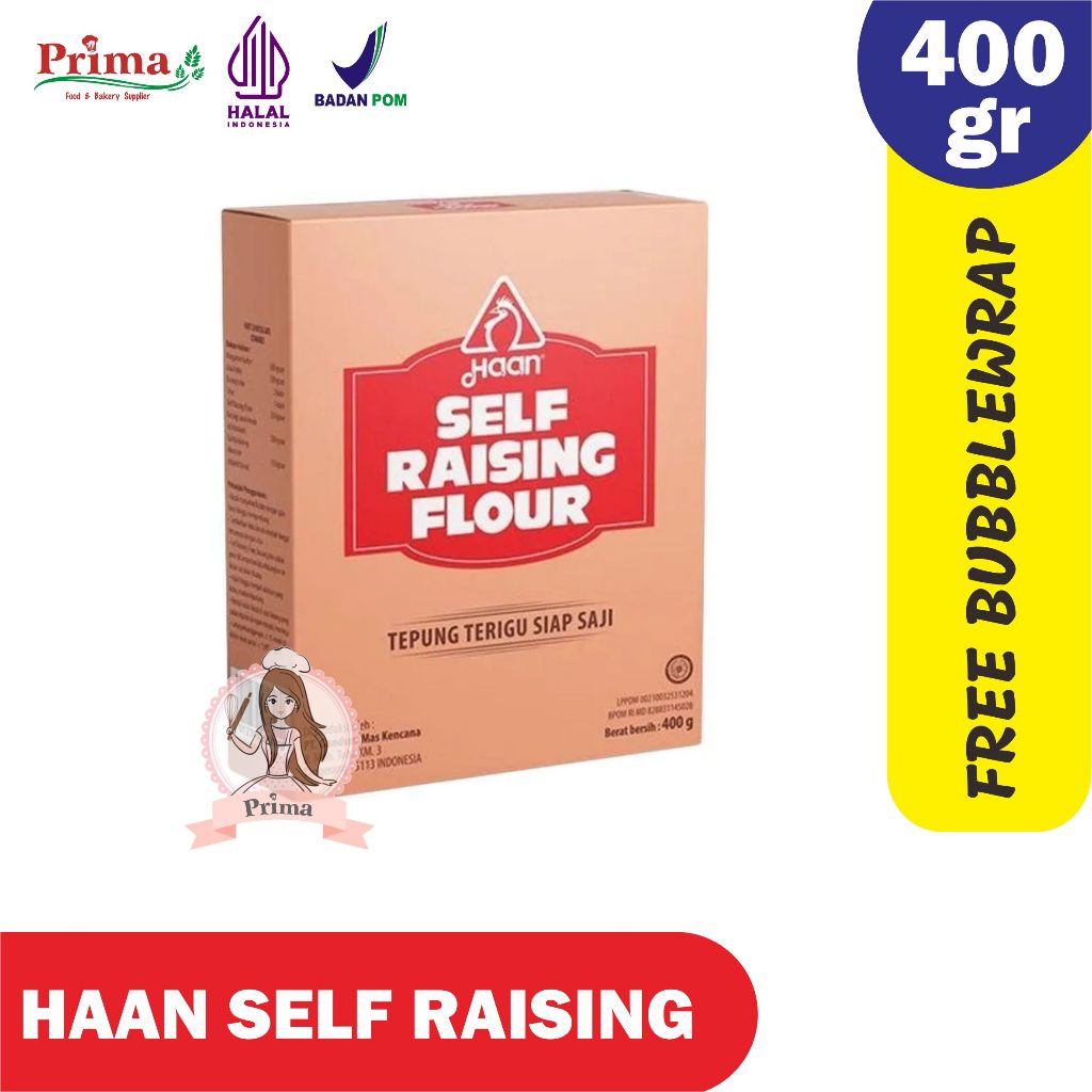 

Haan Tepung - Self Raising - 400gr