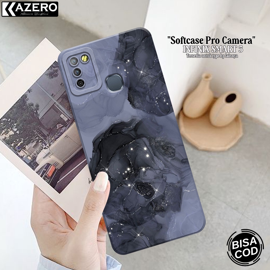 Softcase Pro Camera INFINIX SMART 5 - Fashion Case Abstrak - Case INFINIX SMART 5 Terbaru - Casing I