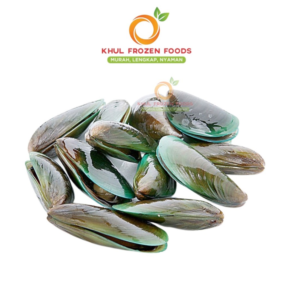 Kerang Hijau Whole 1 KG / Kerang Hijau Utuh 1Kg / Kerang Hijau / Kerang Hijau Frozen / Khul Frozen F