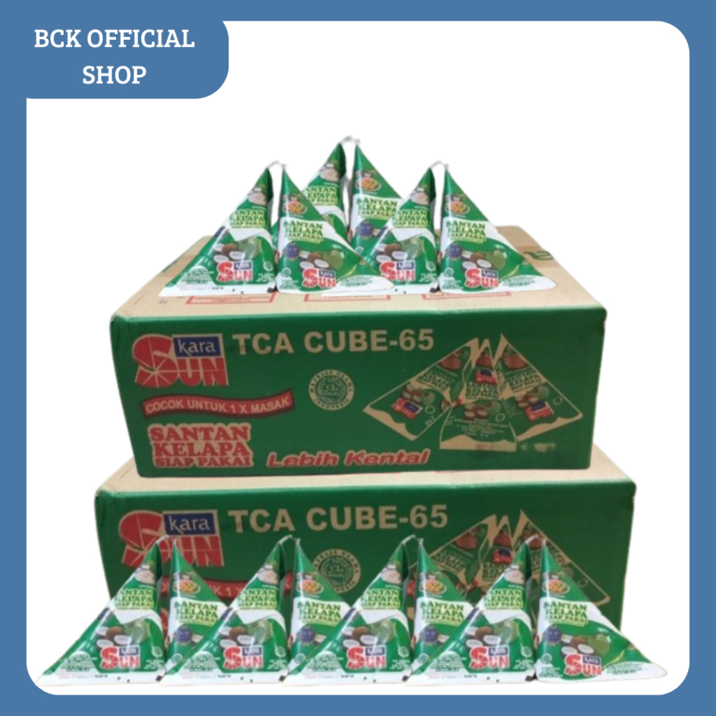 

SUN KARA Santan Kelapa (Coconut Cream) 65 ml 1 Karton