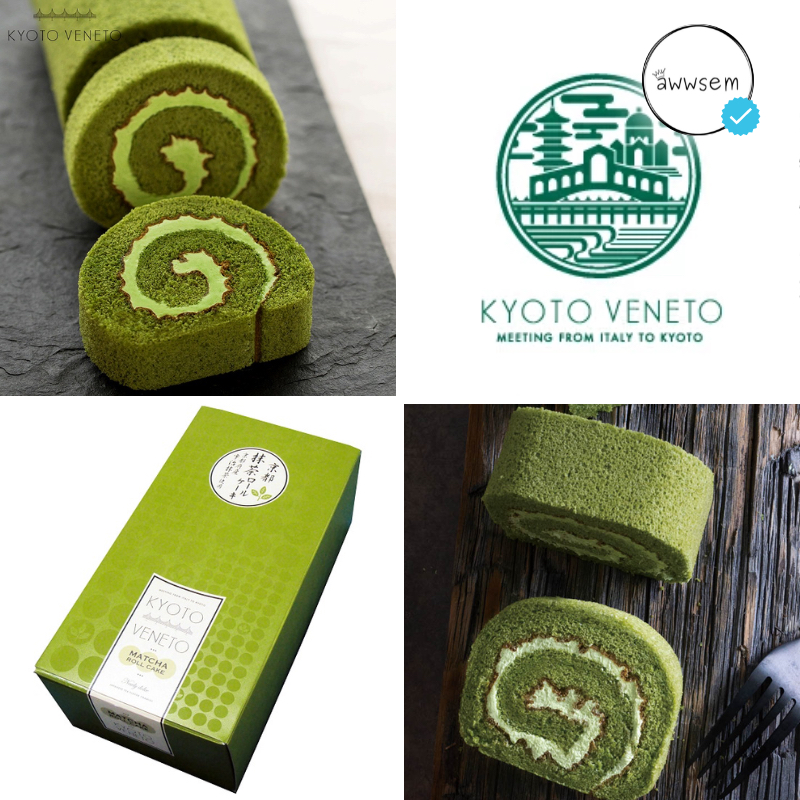 

KYOTO VENETO Matcha Roll Cake Original Japan