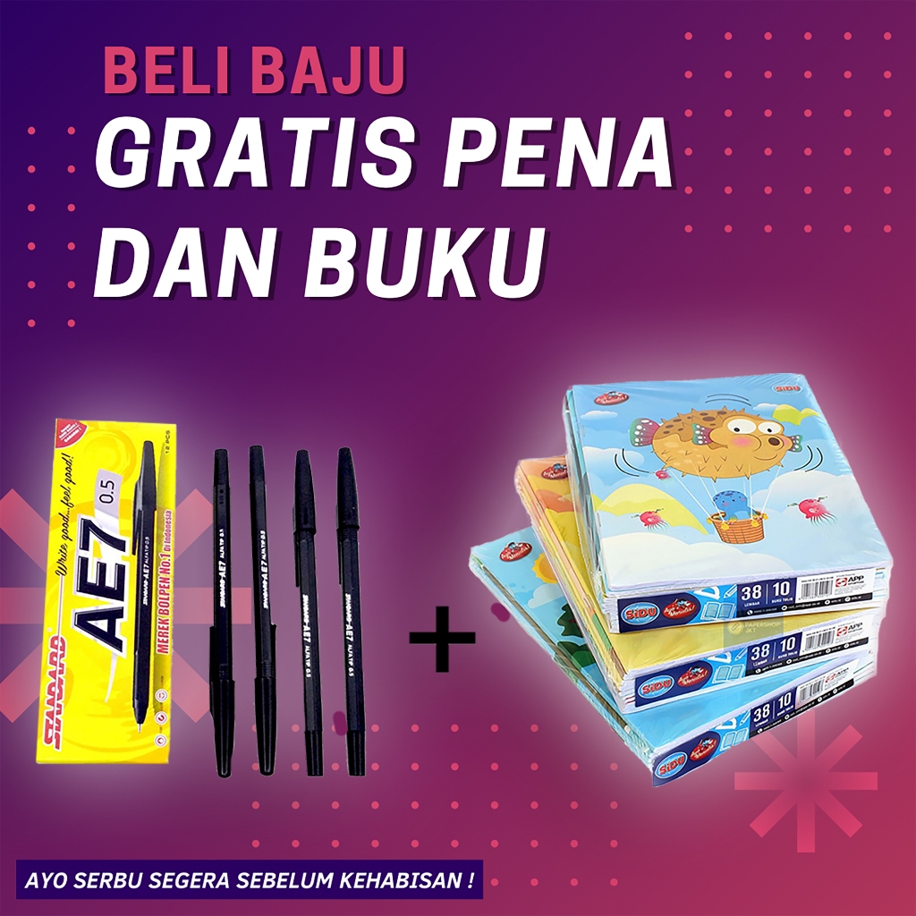 

Buku Tulis Dan Pensil [1pcs]