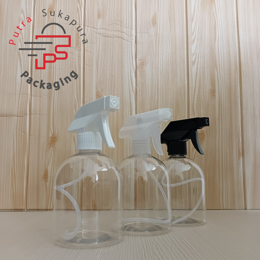 BOTOL SPRAY 500 ML NATURAL / BOTOL SEMPROT 500 ML / BOTOL KISPRAY 500 ML