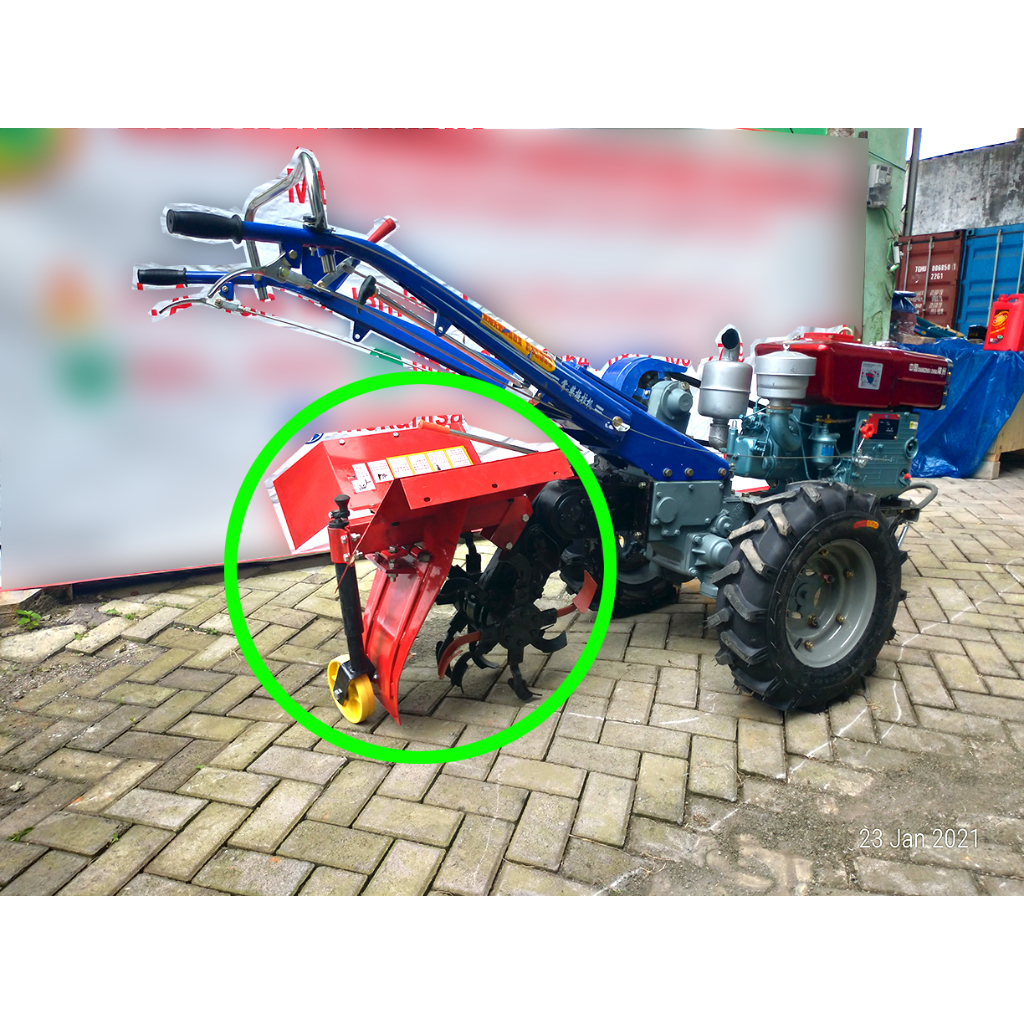 Ditcher ( High and Low Speed) - Implemen Pembuat Parit untuk Traktor Roda Dua Tipe DF151 - AMEC - AG