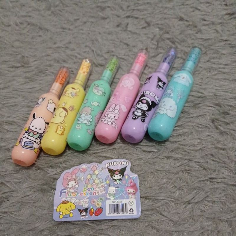 

STABILO / HIGHLIGHTER SANRIO SERIES 1 SET ISI 6