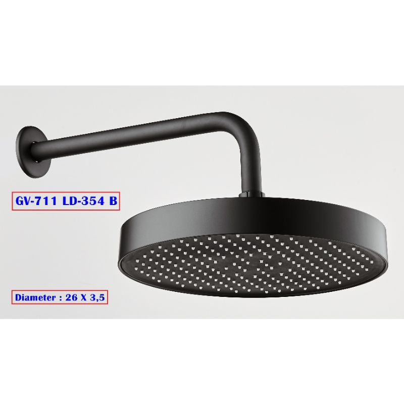 Wall shower tanam bulat/shower tanam bulat GIOVANNI