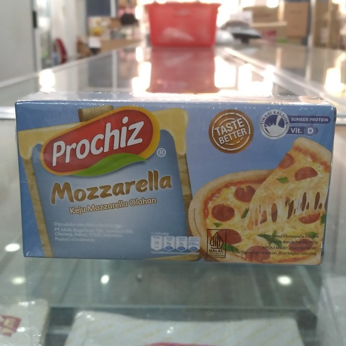 

Keju Prochiz Mozzarella 160gr cheese cepat leleh Mozarela