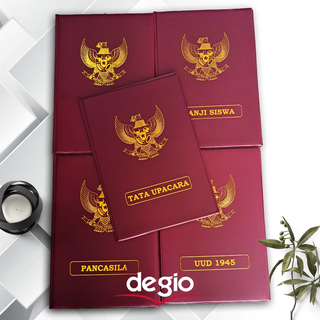 

Map upacara / Perlengkapan map upacara ( 1 set isi 5 )