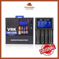VRK X4 LCD CHARGER VRK X4 CHARGER 4 SLOT PREVA X VRK