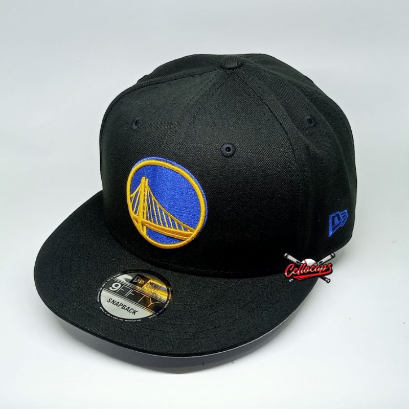 TOPI ORIGINAL NEW ERA 9FIFTY GOLDEN STATE WARRIORS LOGO